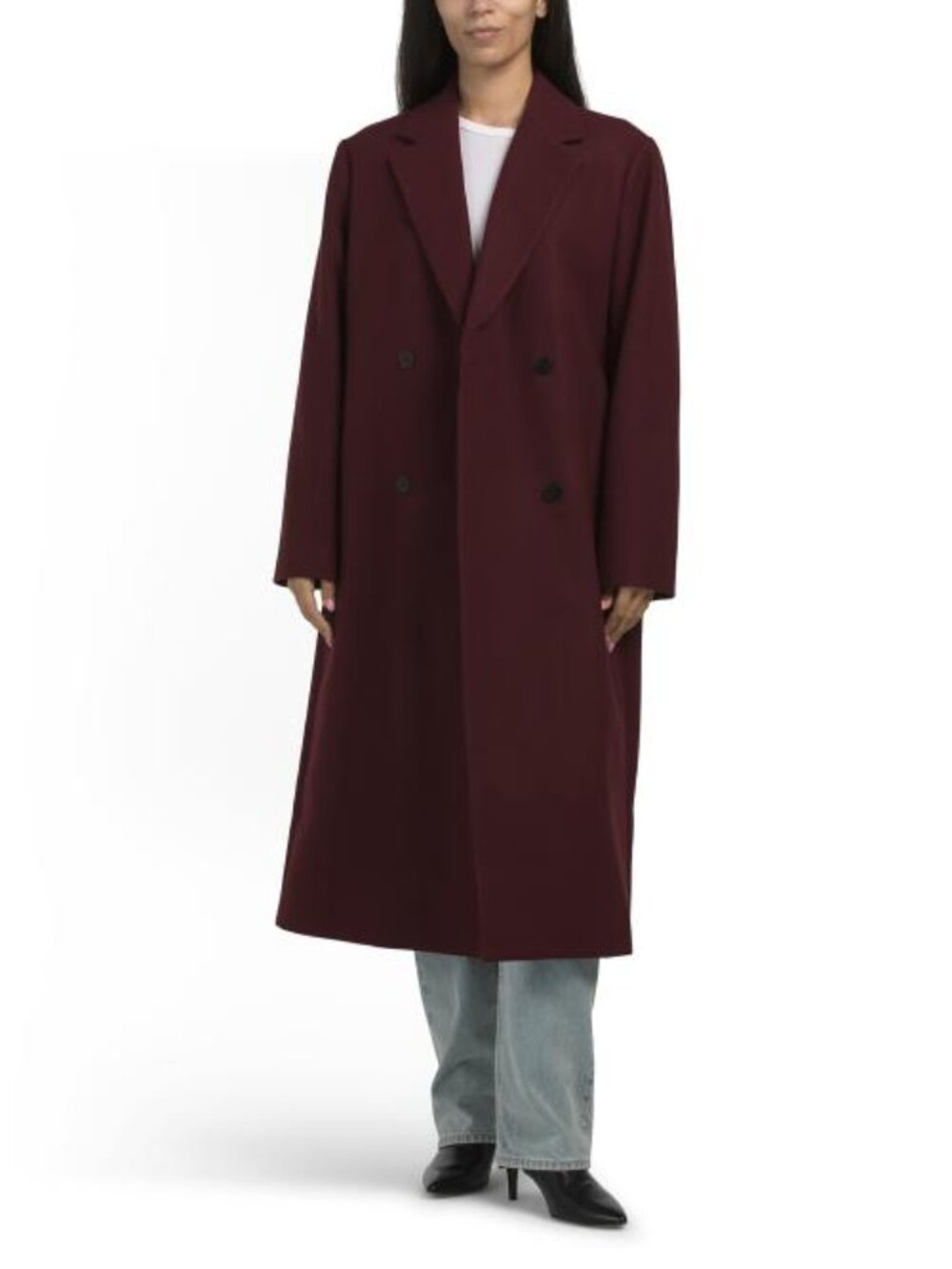 THEORY Wool Blend Suffolk Coat